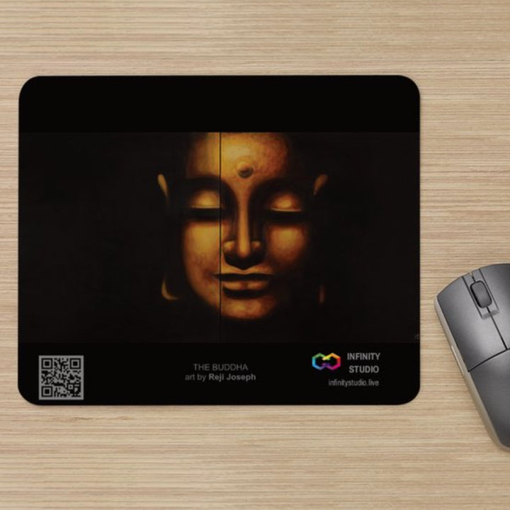 THE BUDDHA Art Mouse Pad