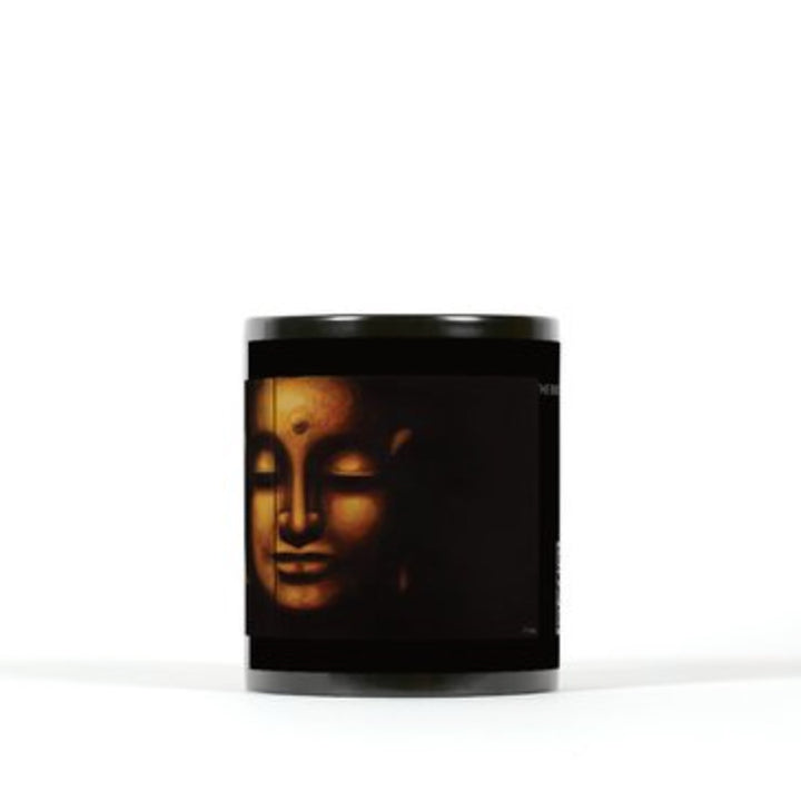 THE BUDDHA Art Coffee Mug Black