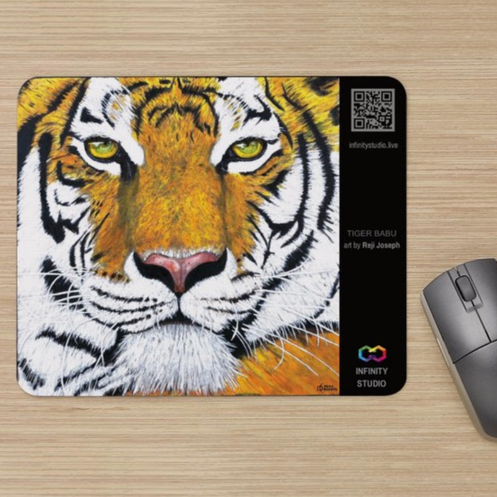 TIGER BABU Art Mouse Pad