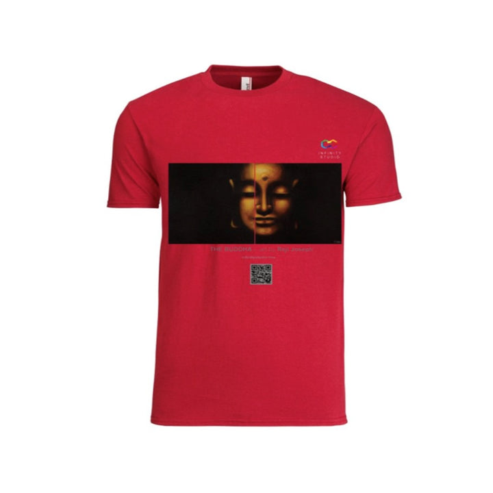 THE BUDDHA Art T Shirt Men Red