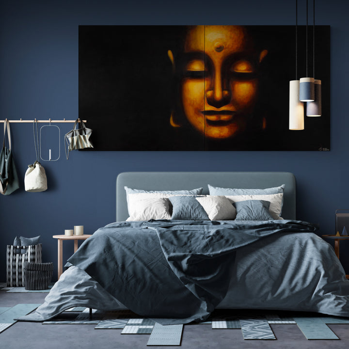 THE BUDDHA Canvas Print