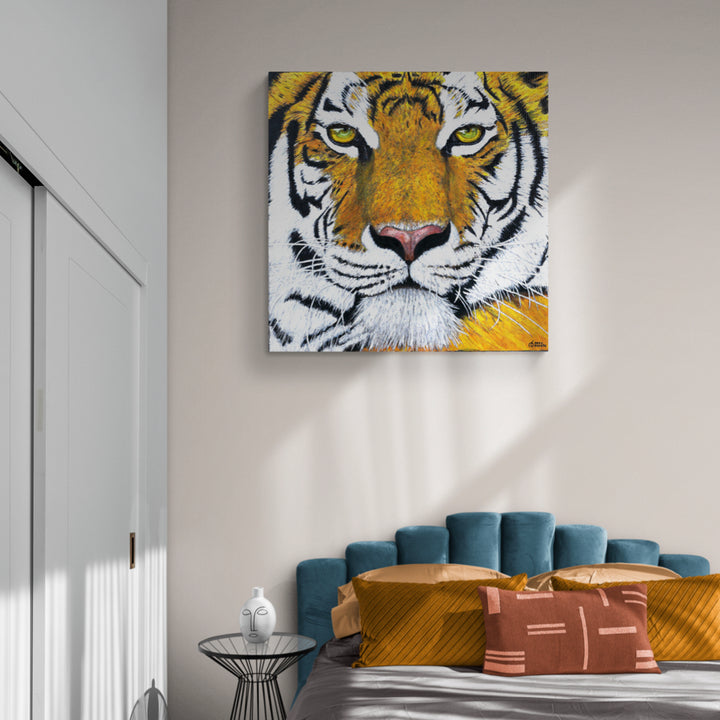 TIGER BABU Canvas Print