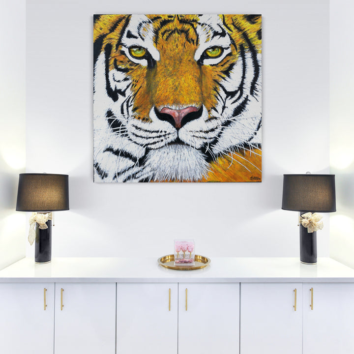 TIGER BABU Canvas Print