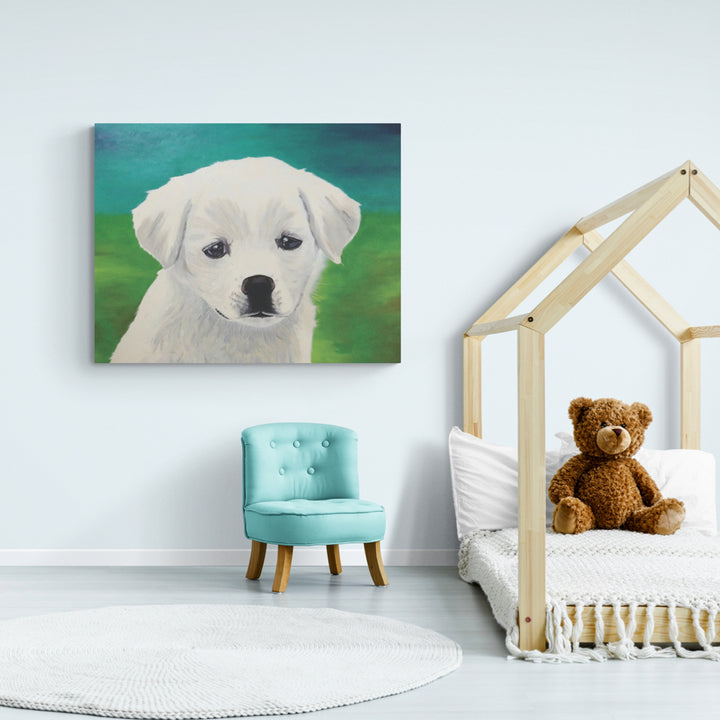 WHITE LAB Canvas Print