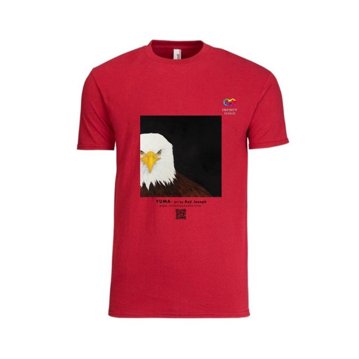 YUMA Art T Shirt Men Red