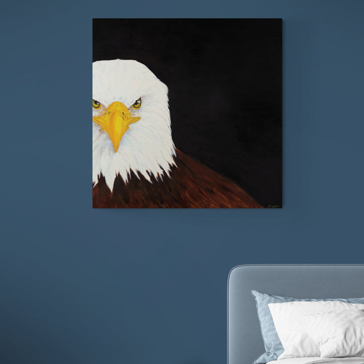 EAGLE SERIES - YUMA - Oil on Canvas - 39.37" x 39.37"